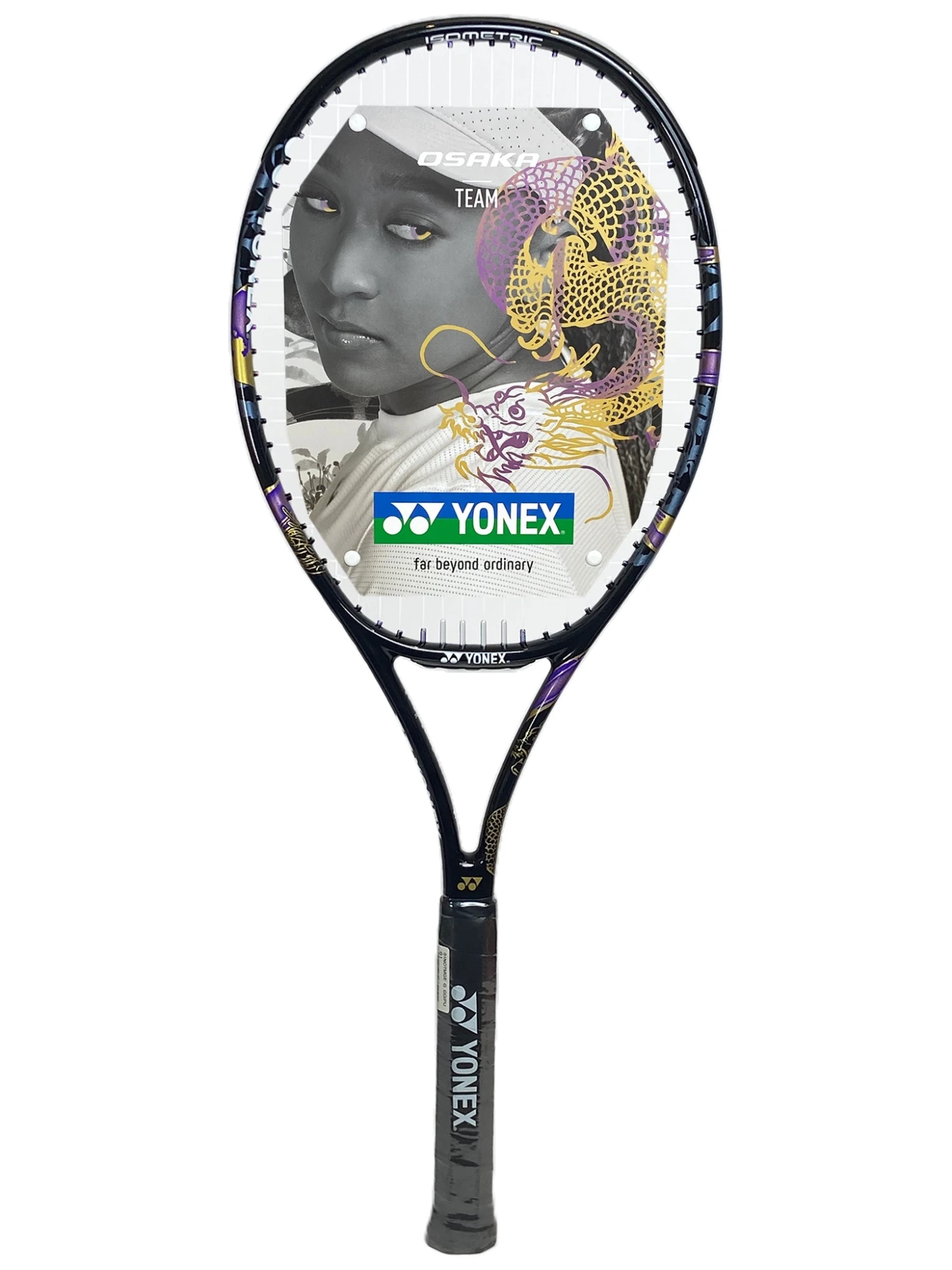 Yonex OSAKA TEAM Strung Gold Purple (01NOTMGE) 1 Yonex OSAKA TEAM Strung Gold Purple (01NOTMGE)