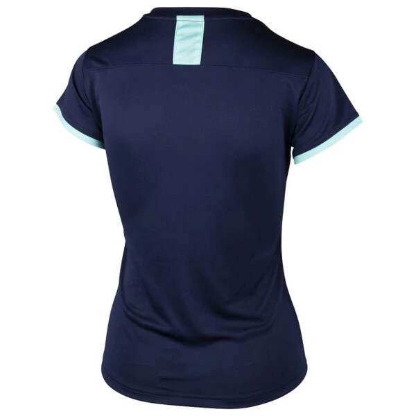 Yonex Women's YTL4 Crew T-Shirt Navy Blue 2 Yonex Women's YTL4 Crew T-Shirt Navy Blue - Image 2