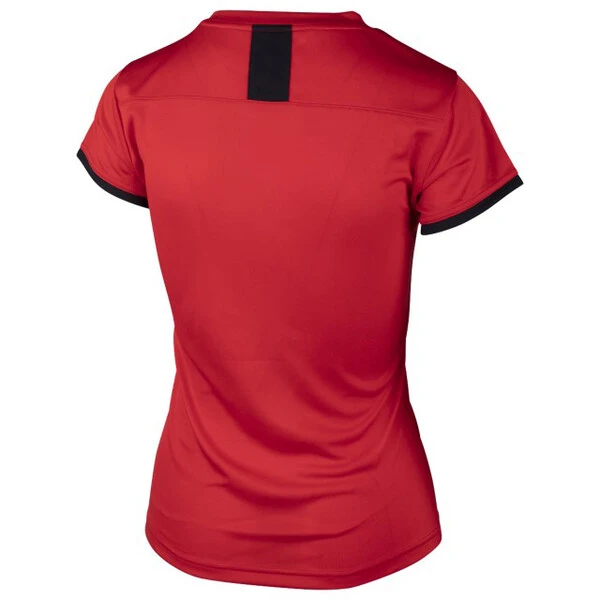 Yonex Women's YTL4 Crew T-Shirt Red 2 Yonex Women's YTL4 Crew T-Shirt Red - Image 2