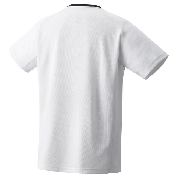 Yonex Men's 10505 Crew Neck T-Shirt White 2 Yonex Men's 10505 Crew Neck T-Shirt White - Image 2