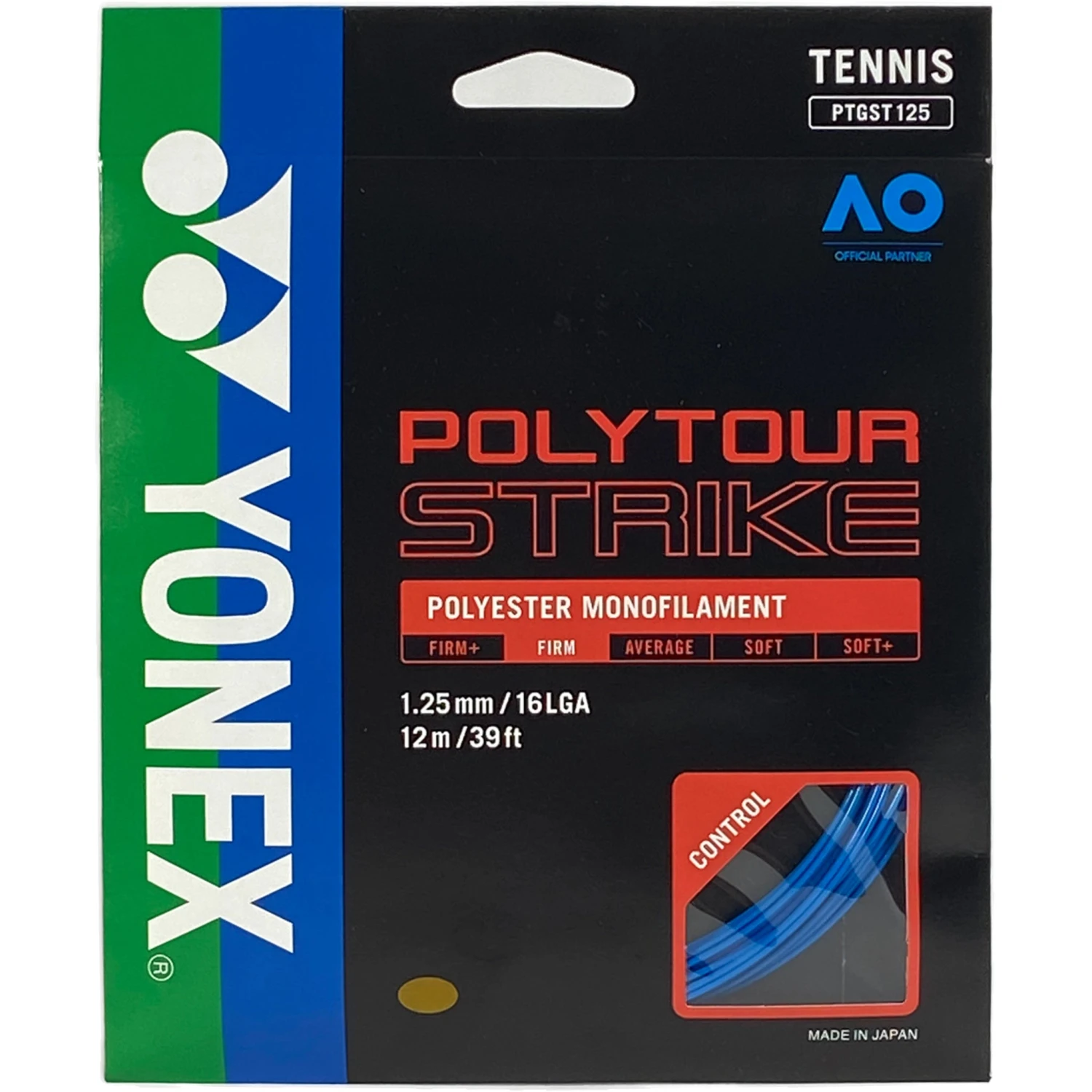 Yonex Polytour Strike 125 Blue (PTGST125) 1 Yonex Polytour Strike 125 Blue (PTGST125)