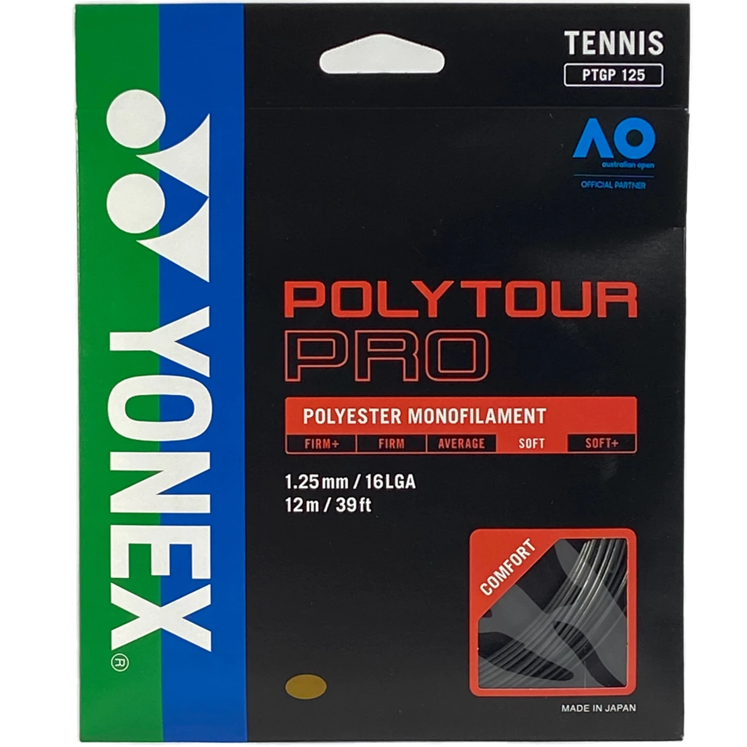 Yonex Polytour Pro 125 Graphite 1 Yonex Polytour Pro 125 Graphite