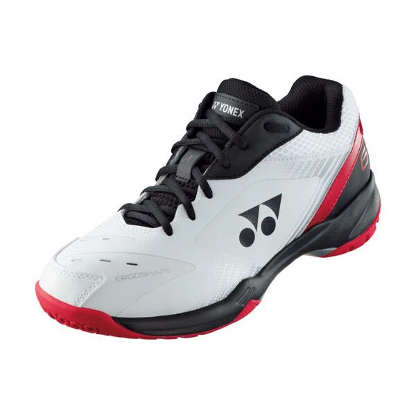 Yonex Men's 65 X3 Indoor Court Shoe White Red 1 Yonex Men's 65 X3 Indoor Court Shoe White Red