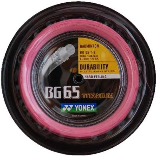 Yonex BG 65 Titanium 200m 1 Yonex BG 65 Titanium 200m