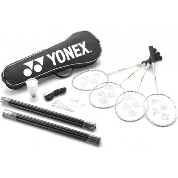 Yonex Badminton Set Pack Of 9 White/black 1 Yonex Badminton Set Pack Of 9 White/black