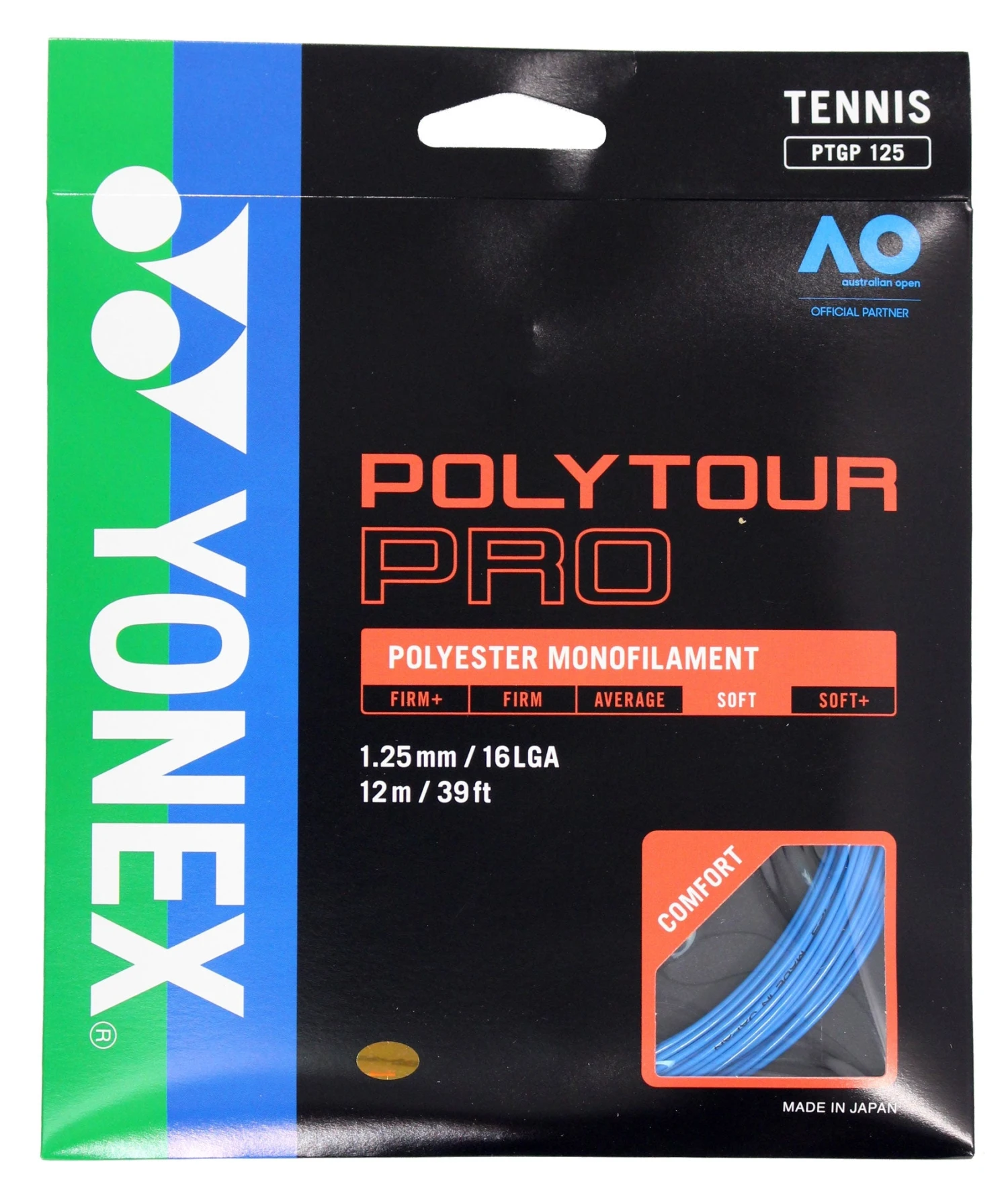 Yonex Polytour Pro 125 Blue 1 Yonex Polytour Pro 125 Blue