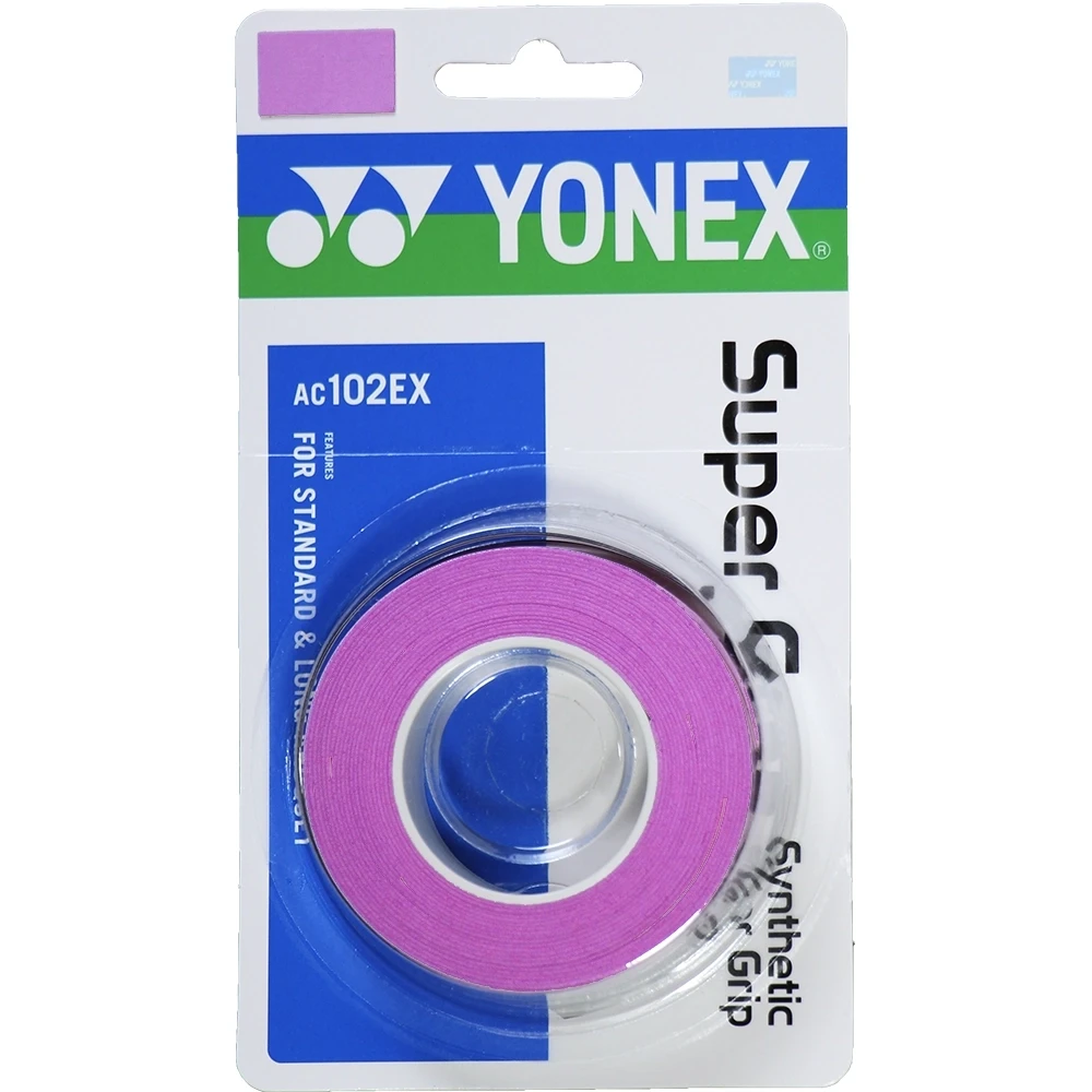 Yonex Overgrip Super Grap (3) Pink 1 Yonex Overgrip Super Grap (3) Pink