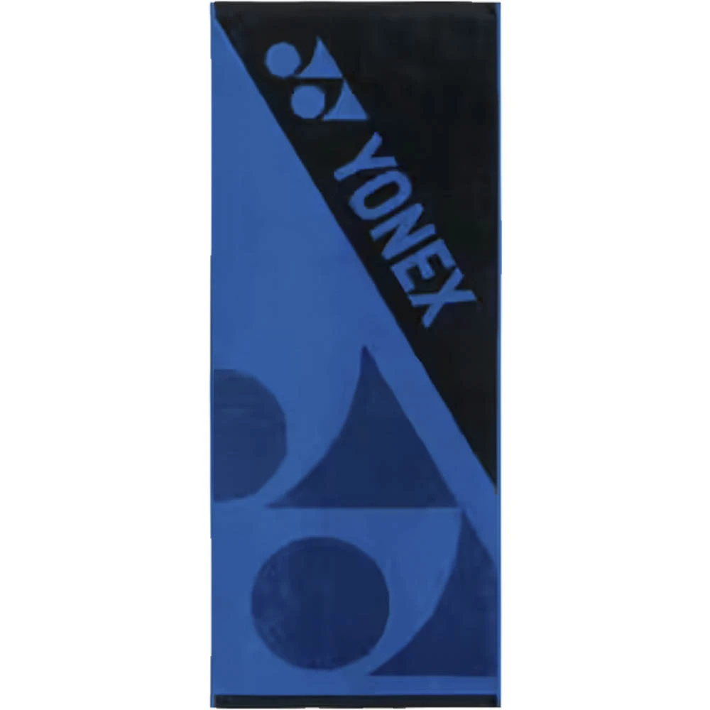 Yonex AC1108 EX Sports Towel - Black/Blue 1 Yonex AC1108 EX Sports Towel - Black/Blue