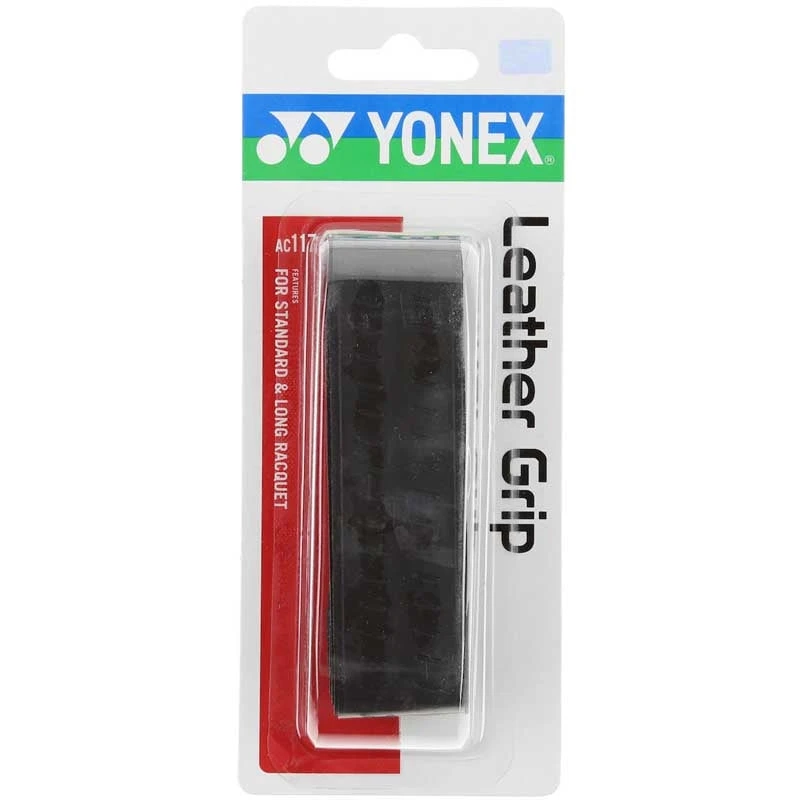 Yonex Leather Grip AC117 Black 1 Yonex Leather Grip AC117 Black