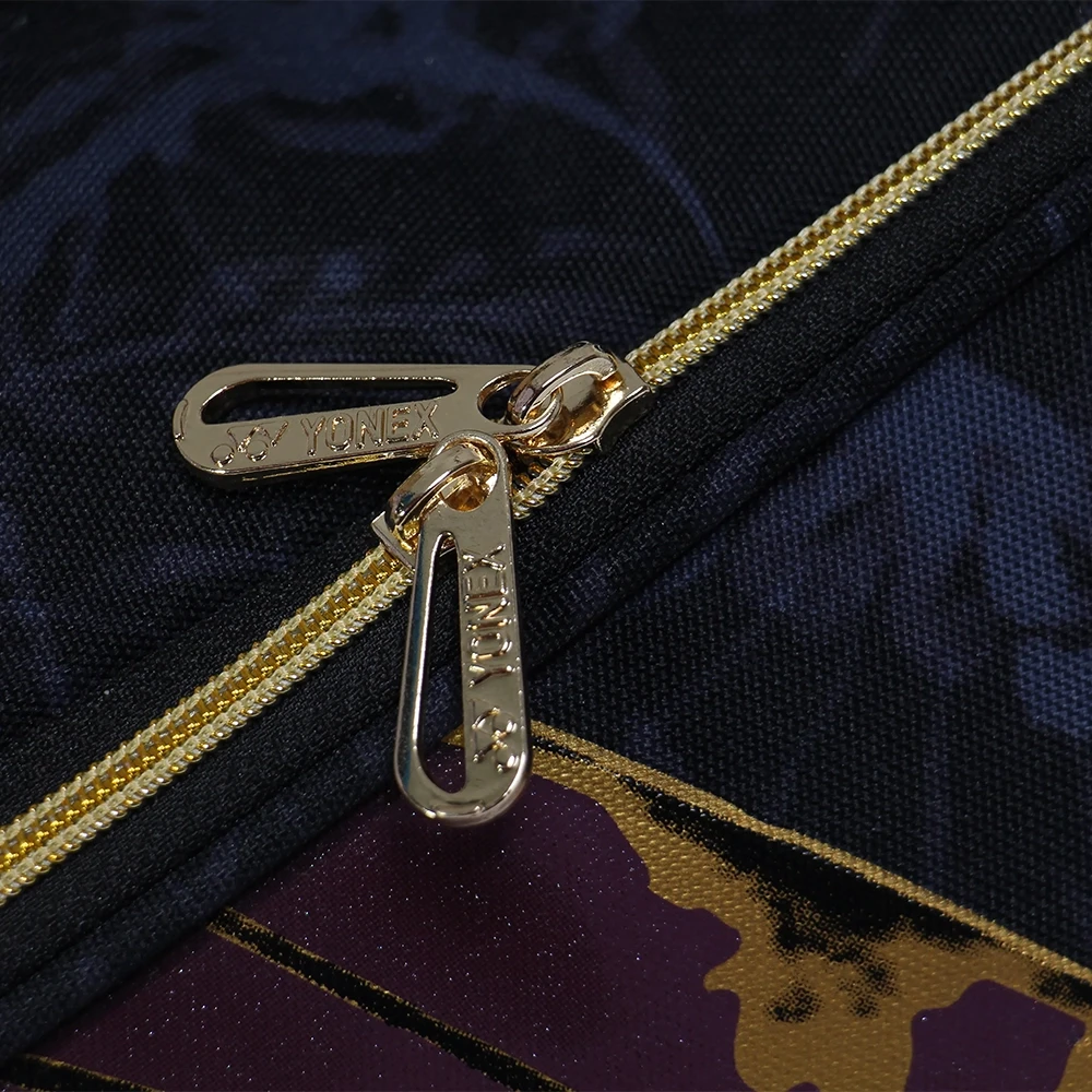 Yonex 6pk Osaka Pro Racquet Bag BAGN926 Gold/Purple 5 Yonex 6pk Osaka Pro Racquet Bag BAGN926 Gold/Purple - Image 5