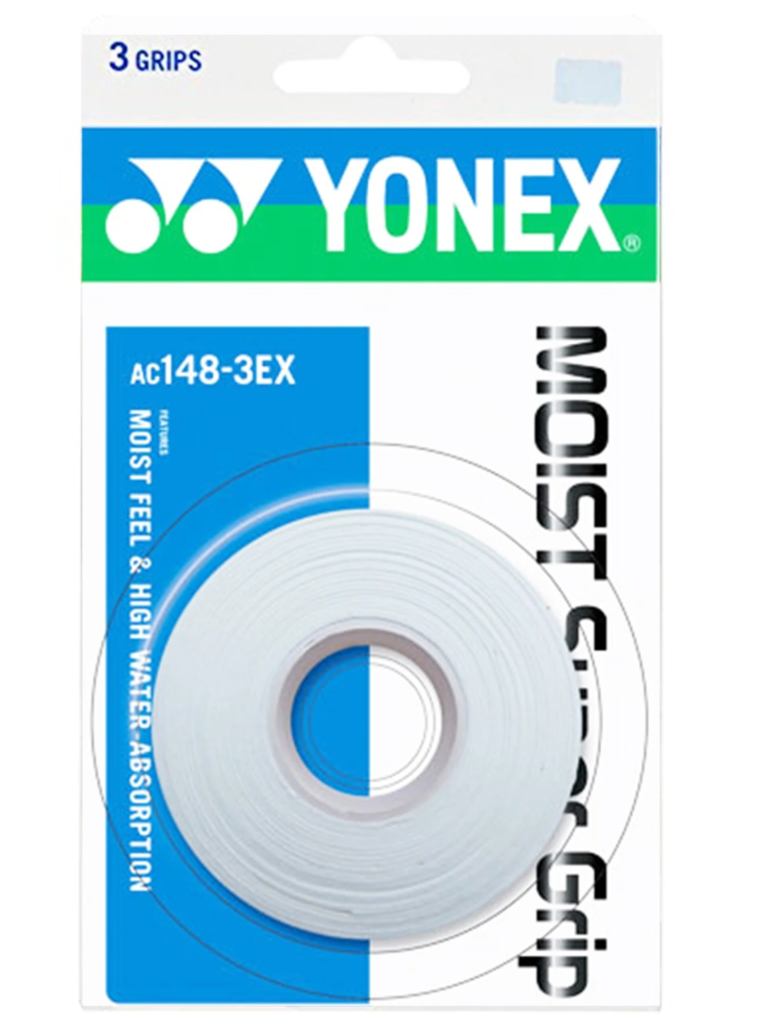 Yonex Moist Super Grip AC148 White 1 Yonex Moist Super Grip AC148 White