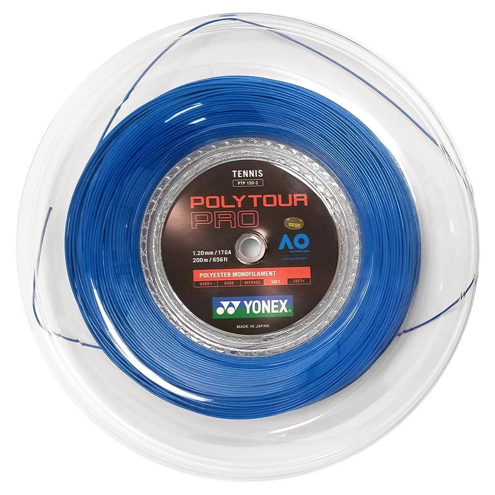 Yonex Polytour Pro 125 Reel (200m) Blue 1 Yonex Polytour Pro 125 Reel (200m) Blue