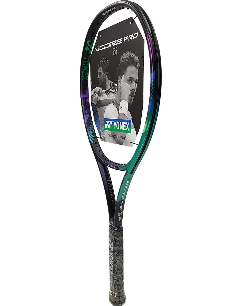 Yonex VCore Pro 100 300g Green/Purple 2 Yonex VCore Pro 100 300g Green/Purple - Image 2