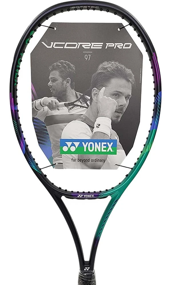 Yonex VCore Pro 97 310g Green/Purple 9 Yonex VCore Pro 97 310g Green/Purple - Image 9
