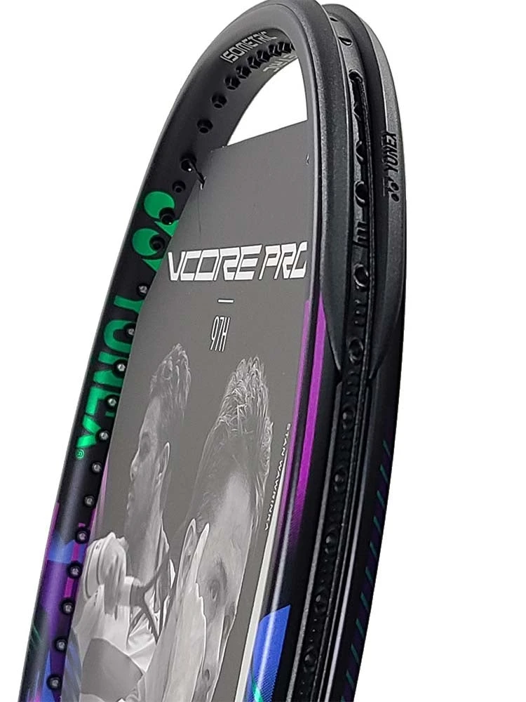 Yonex VCore Pro 97H 330g Green/Purple 7 Yonex VCore Pro 97H 330g Green/Purple - Image 7